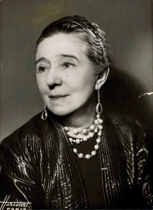 Portrait of Jeanne Lanvin by Studio Harcourt around 1930.